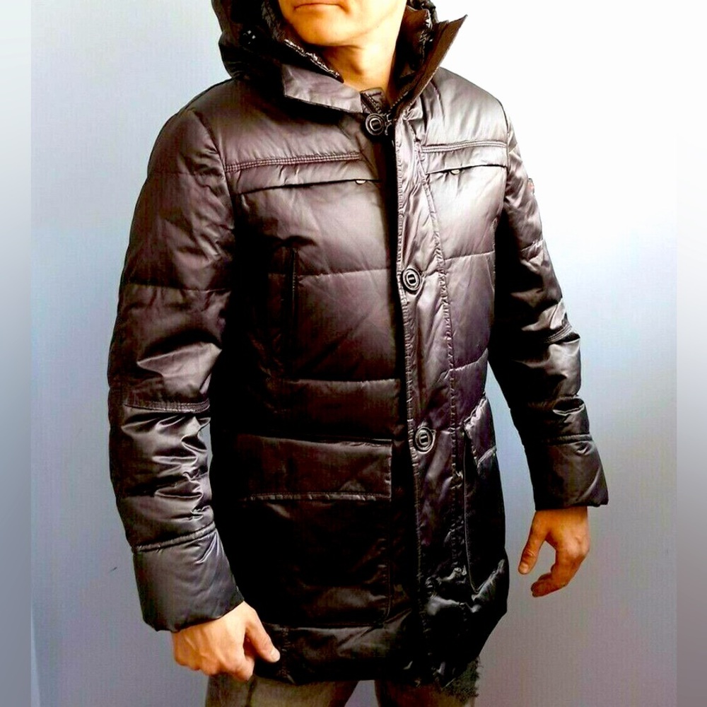 Peuterey Goose Down men’s winter parka jacket large